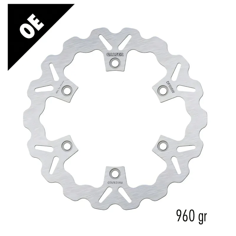 Bremsscheibe Galfer DF005W WAVE® mit ECE R90 Zulassung, starr vorne 276x5mm für Honda FX Vigor SW-T FJS Silver-Wing 400 - 750 ccm Markenware