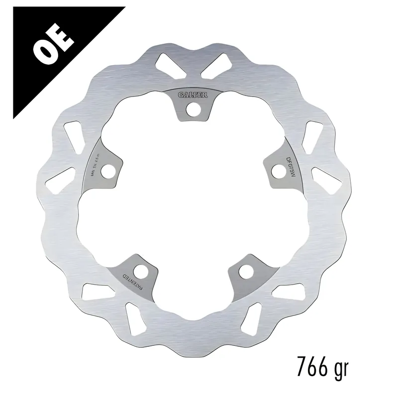 Bestpreis Bremsscheibe Galfer DF075W WAVE® mit ECE R90 Zulassung, starr hinten 240x5mm für Honda CTX N NC X S D Integra, BMW G R GS 310 - 750 ccm