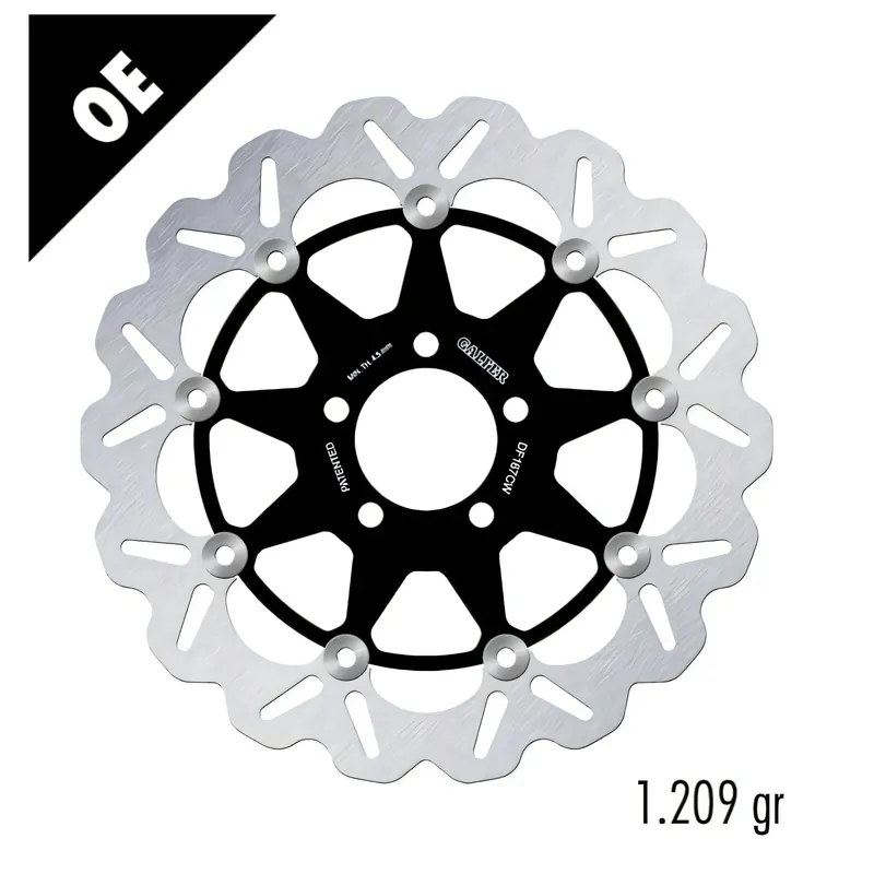 Heißes Angebot Bremsscheibe Set Galfer 2x DF167CW WAVE® mit ECE R90 Zulassung, schwimmend vorne 300x5mm für Kawasaki GPZ R ZZR ZR Zephyr ZX-12 Z ABS 250 - 1200 ccm Bj. 1989 - 2008