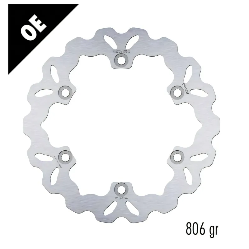 Bremsscheibe Set Galfer 2x DF172W WAVE® mit ECE R90 Zulassung, starr vorne 260x5mm für Kawasaki GPX R 600 ccm Bj. 1988 - 1999 Preisknaller