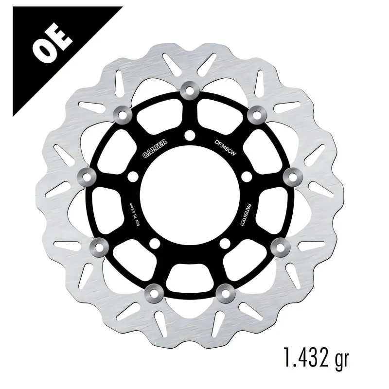 Schneller Versand Bremsscheibe Galfer DF348CW WAVE® mit ECE R90 Zulassung, schwimmend vorne 310x5mm (2 benötigt) für Suzuki VZR M 1 R R2 Intruder GSX-R 600 - 1800 ccm Bj. 2005 - 2025