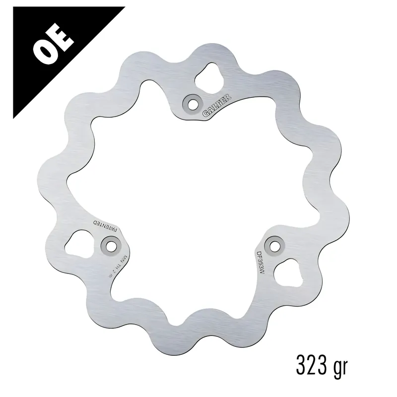 Bremsscheibe Galfer DF353W WAVE® mit ECE R90 Zulassung, starr vorne 200x3,5mm für Suzuki RM L 80 / 85 ccm Bj. 1996 - 2004 Markenware