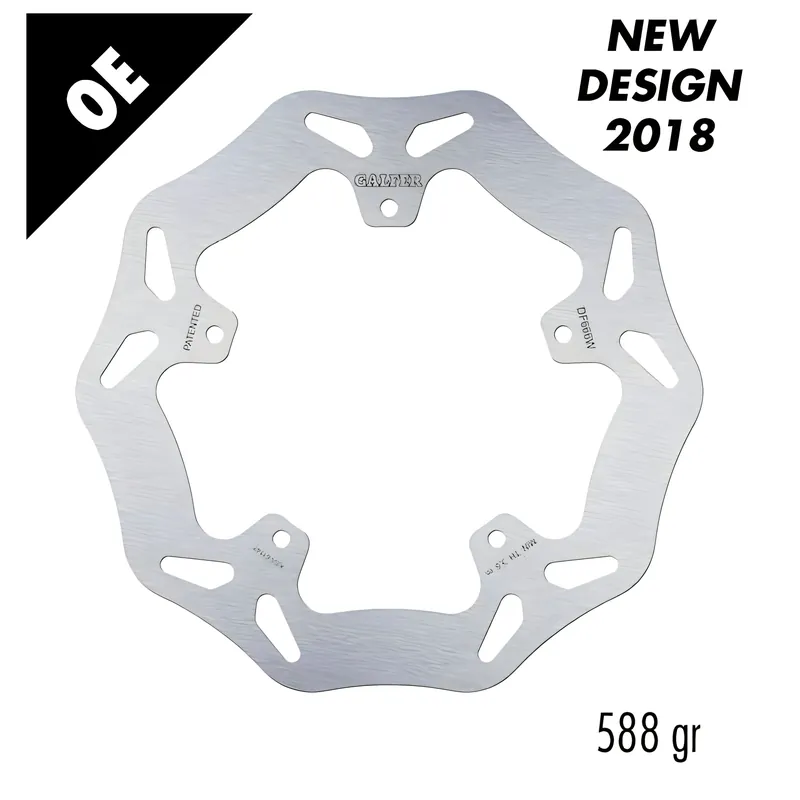 Nur Für Kurze Zeit Bremsscheibe Galfer DF666W WAVE® mit ECE R90 Zulassung, starr vorne 240x4mm für Piaggio Beverly i ABS Euro5 Euro4, Gilera DNA RST 4V i.e. 3 50 - 350 ccm