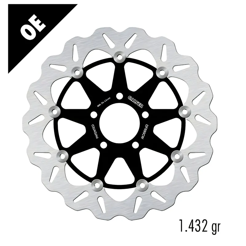 Bremsscheibe Set Galfer 2x DF690CW WAVE® mit ECE R90 Zulassung, schwimmend vorne 310x5mm für Suzuki GSX-R W P.R RF K.L.M.N 750 - 1100 ccm Bj. 1988 - 1997 Beliebt