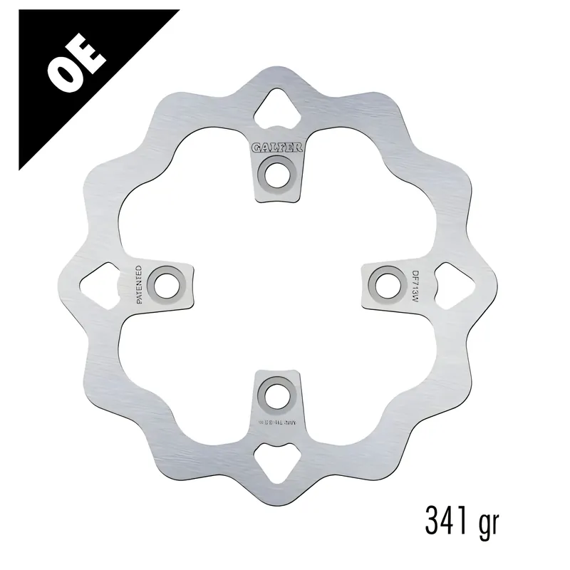 Günstig Bremsscheibe Galfer DF713W WAVE® mit ECE R90 Zulassung, starr hinten 187x4mm für Honda TRX EX X SporTrax FourTrax Recon SportTrax 250 / 300 ccm
