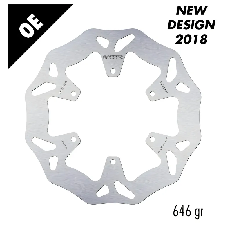 Bremsscheibe Set Galfer 2x DF714W WAVE® mit ECE R90 Zulassung, starr vorne 240x4mm für Piaggio MP3 i LT ABS Euro4 Yourban Hybrid, Gilera Fuoco 125 - 500 ccm Angebot