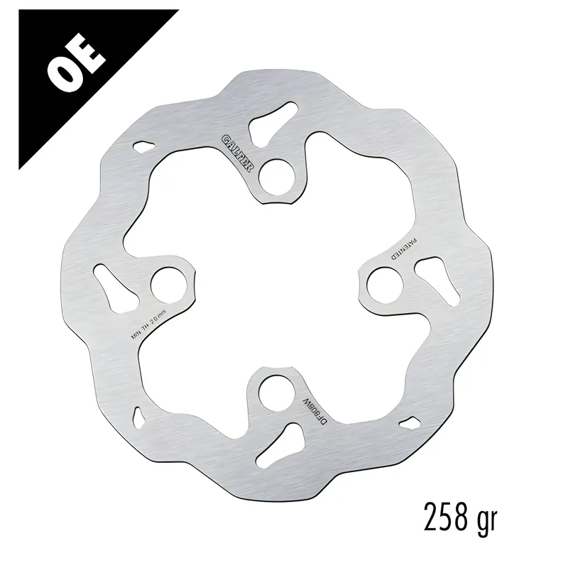 Sofort Bestellen Bremsscheibe Galfer DF808W WAVE® mit ECE R90 Zulassung, starr vorne 184x2,9mm für Gas TXT 2 Pro Racing Replica, TRS One Trial GP Sherco ST 80 - 320 ccm Bj. 2001 - 2025