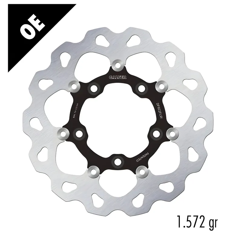 Günstig Bremsscheibe Galfer DF822FLW WAVE® mit ECE R90 Zulassung, schwimmend hinten 300x5mm für Harley Davidson VRSCA V-Rod VR1 VRSCAW VRSCDX Night-Rod Special VRSCF Muscle VRSCR Street-Rod Bj. 2005 - 2015
