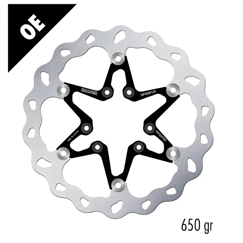 Saisonangebot Bremsscheibe Galfer DF828FLW WAVE® mit ECE R90 Zulassung, schwimmend vorne 270x3mm für TM EN F MX 85 - 660 ccm Bj. 1999 - 2024