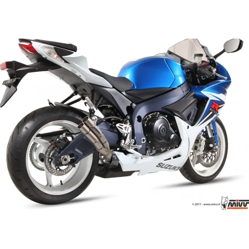 Online Kaufen Auspuffanlage Mivv SLIP-ON Titan Double Gun Sport für Suzuki GSX R GSX-R 600 / 750 ccm Bj. 2011 - 2016