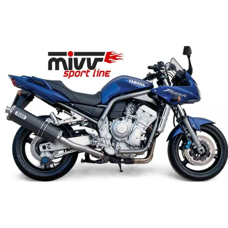Nur Für Kurze Zeit Auspuffanlage Mivv SLIP-ON Titan Oval Sport für Yamaha YZF R Thunder Cat 600 ccm Bj. 1996 - 2002