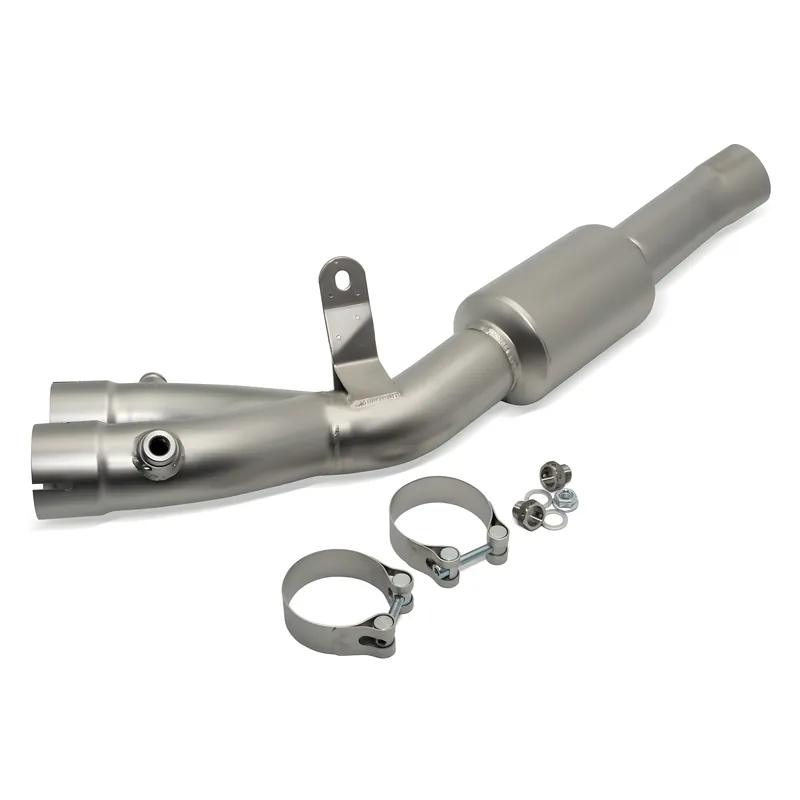 Mega-Angebot Auspuffrohr LeoVince Verbindungsrohr ohne Katalysator ohne Zulassung für Yamaha MT-10 / FZ-10 / SP 1000 Bj. 2016 - 2020 E4 / Bj. 2022 - 2026 E5