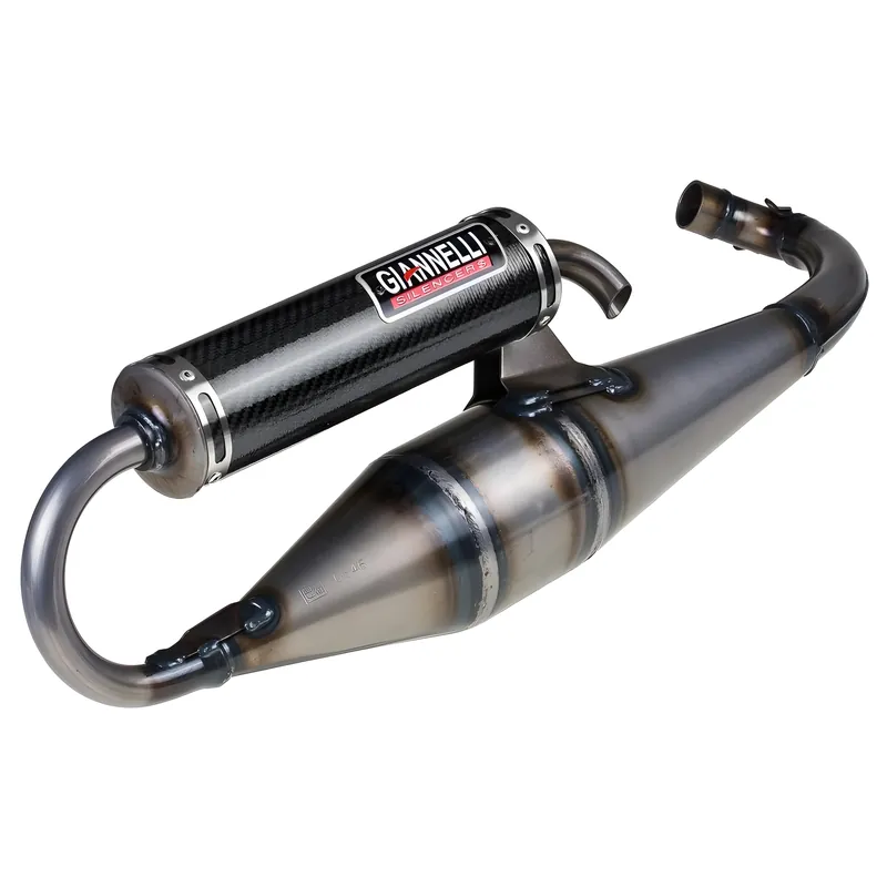 Auspuffanlage Giannelli Shot V4 mit ECE für Gilera / Piaggio Kracherpreis