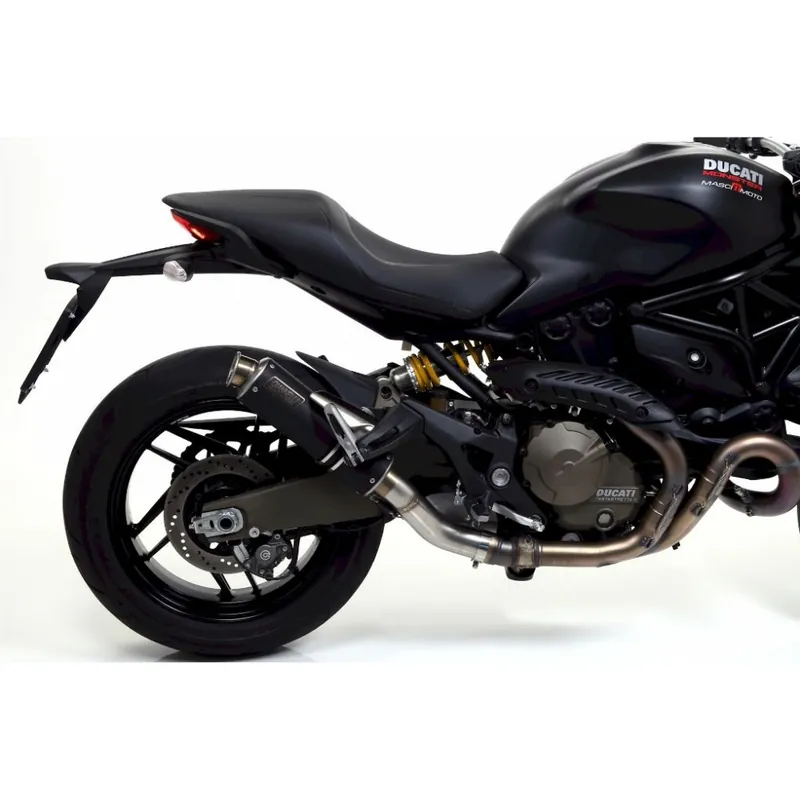Jetzt Bestellen Auspuff Endschalldämpfer Giannelli X-Pro Edelstahl Black mit ABE für Ducati