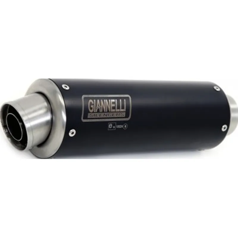 Letzte Chance Auspuff Endschalldämpfer Giannelli X-Pro Edelstahl Black mit ABE für Kawasaki