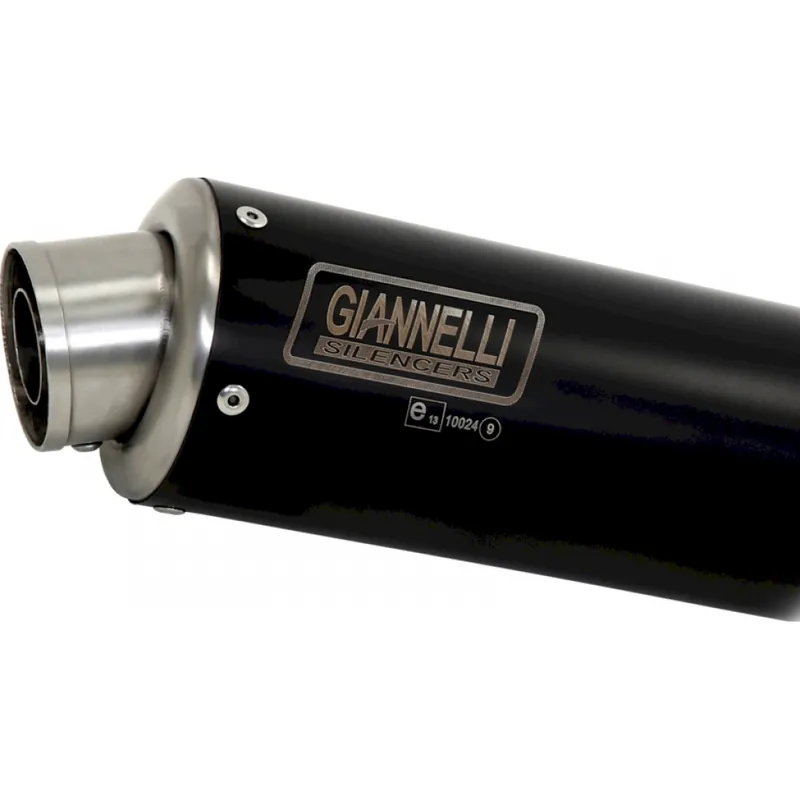 Auspuff Endschalldämpfer Giannelli X-Pro Racing Edelstahl Black mit ABE für Yamaha Finale Aktion