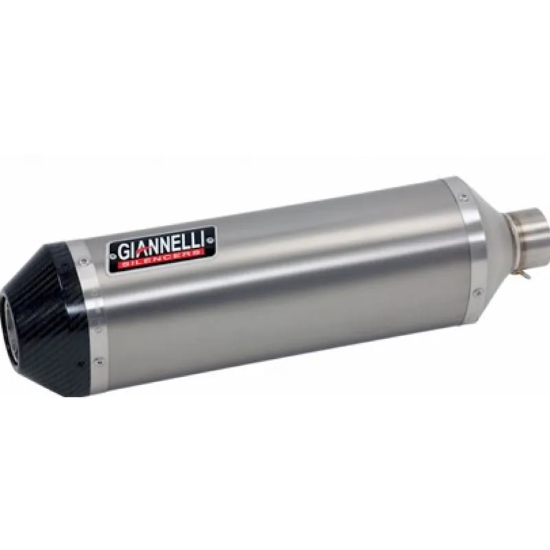 Neue Kollektion Auspuffanlage Giannelli Ipersport Slip On Titan mit Carbonendkappe mit ABE für Suzuki