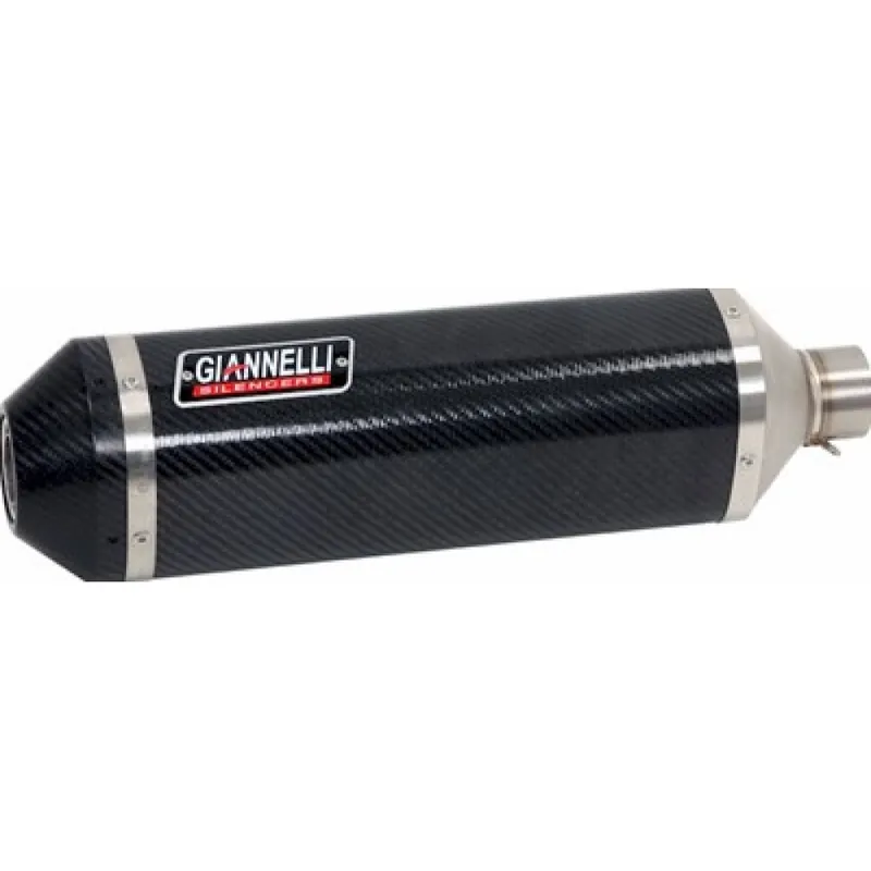 Garantierte Lieferung Auspuffanlage Giannelli Ipersport Slip On Carbon mit Carbonendkappe mit ABE für Honda