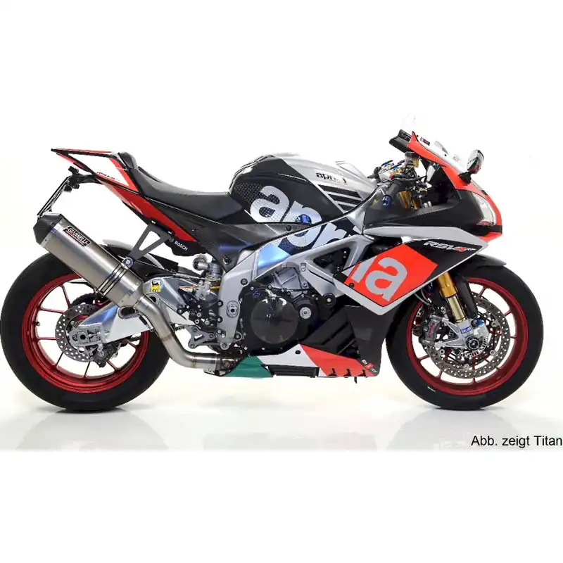 Neu Im Sortiment Auspuffanlage Giannelli Ipersport Slip On Aluminium mit ABE für Aprilia