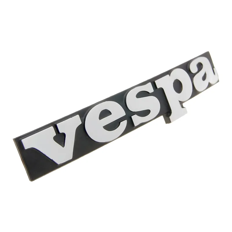 Saisonangebot Schild / Schriftzug " Vespa " für Beinschild für Vespa PK, PK XL