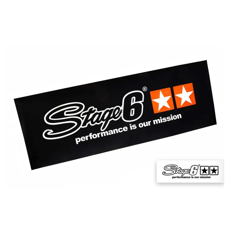 Banner Stage6, 70x200cm, Fleece, ungeöst, schwarz Jetzt Bestellen