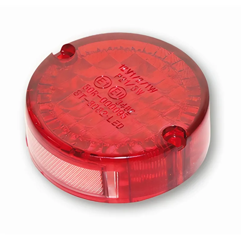 Must-Have Glas für Rücklicht NEW SPARTO von SHIN YO, rot