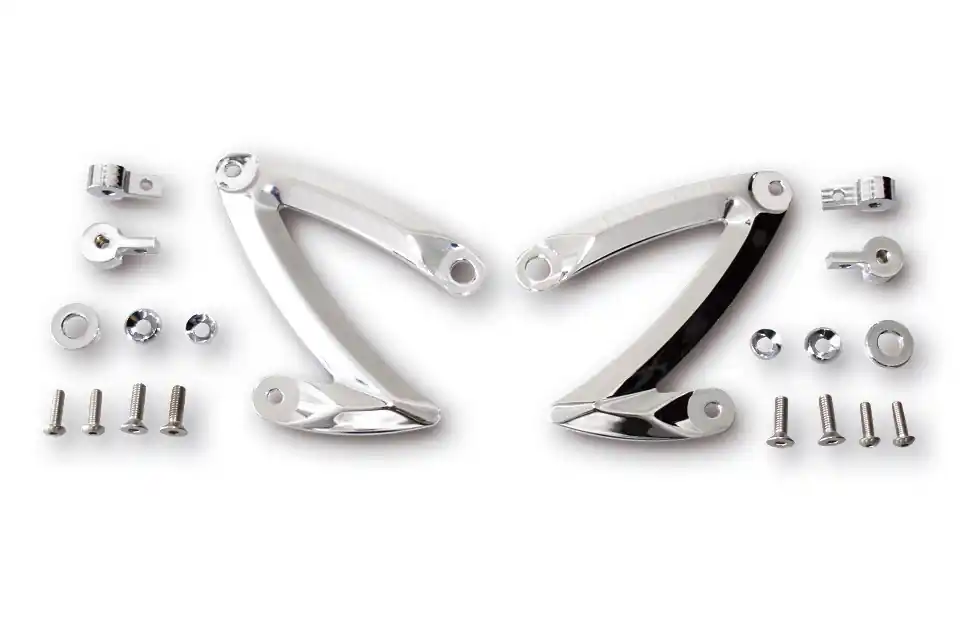 Lampenhalter Highsider Z-Style chrom Beliebt