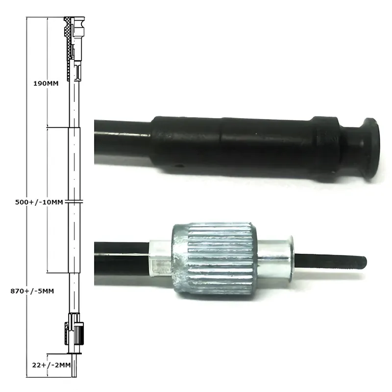 Bestpreis Tachowelle für Honda MB +10cm