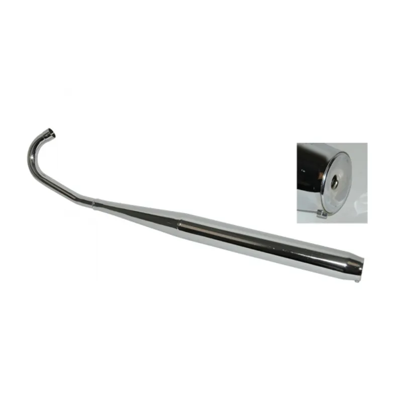 Auspuff einteilig mit Krümmer geschlossene Version für Kreidler / Zündapp 32mm Schnäppchen