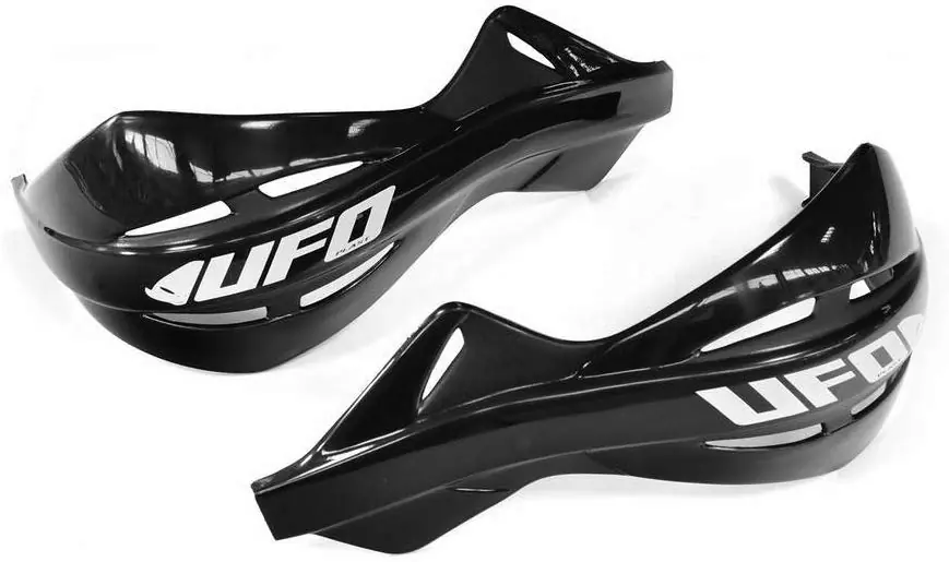 Lenkerprotektor Handguards Handschutz Set UFO PM01637-001 schwarz für die meisten Motorräder Wochenendangebot