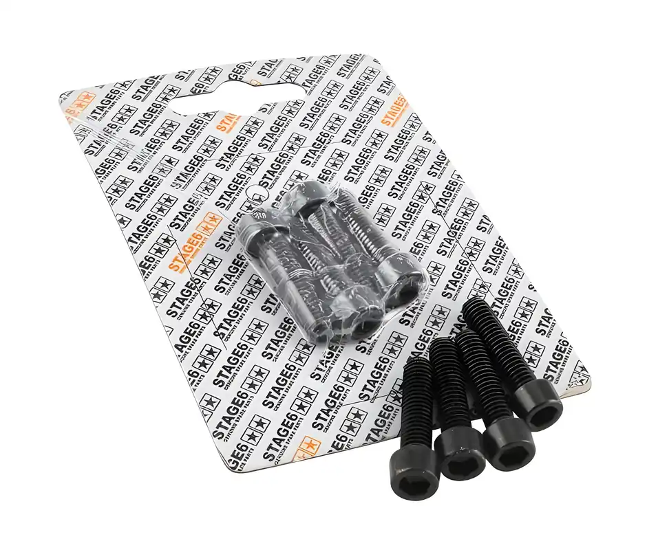 Schraubenset für Zylinderfuß Adapter Stage6 R / T 70, Piaggio LC, 4 Stück Heißes Angebot