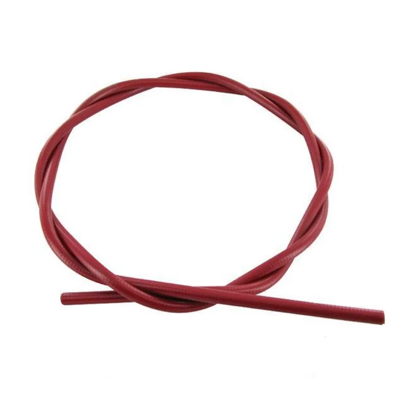 Aussenhülle für Gaszug, High Quality, 1,2mm, per Meter, mit PTFE Innenseele, rot Schneller Versand