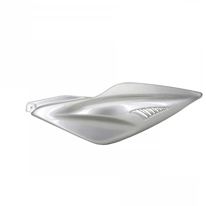 Seitenverkleidung hinten links für Yamaha Aerox, MBK Nitro, grau metallic Neu