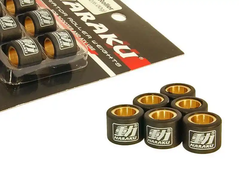 Angebot Variomatikgewichte Naraku HD HeavyDuty Satz Variorollen 15x12mm, 7,5g, 6 Stück