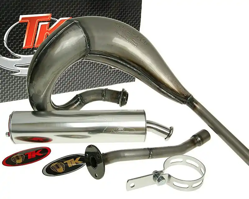 Auspuff TurboKit Bufanda R mit Zulassung für Aprilia SX, Derbi Senda SM DRD X-Treme Pro Racing RX R X-Race Gilera RCR SMT Ltd Edition 50 ccm Direkt Vom Hersteller