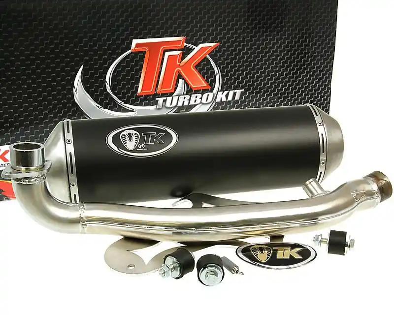 Günstig Auspuff TurboKit GMax 4T mit Zulassung für Suzuki Burgman 400i (03-)