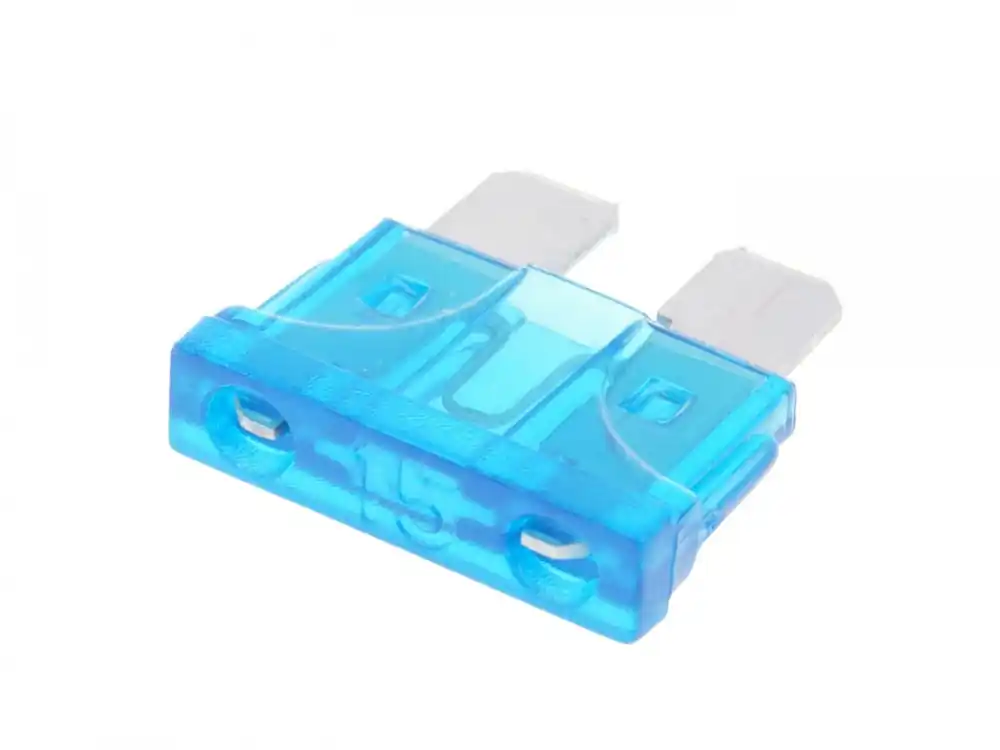 Preiswert Sicherung Flachstecksicherung 19,2mm 15A blau