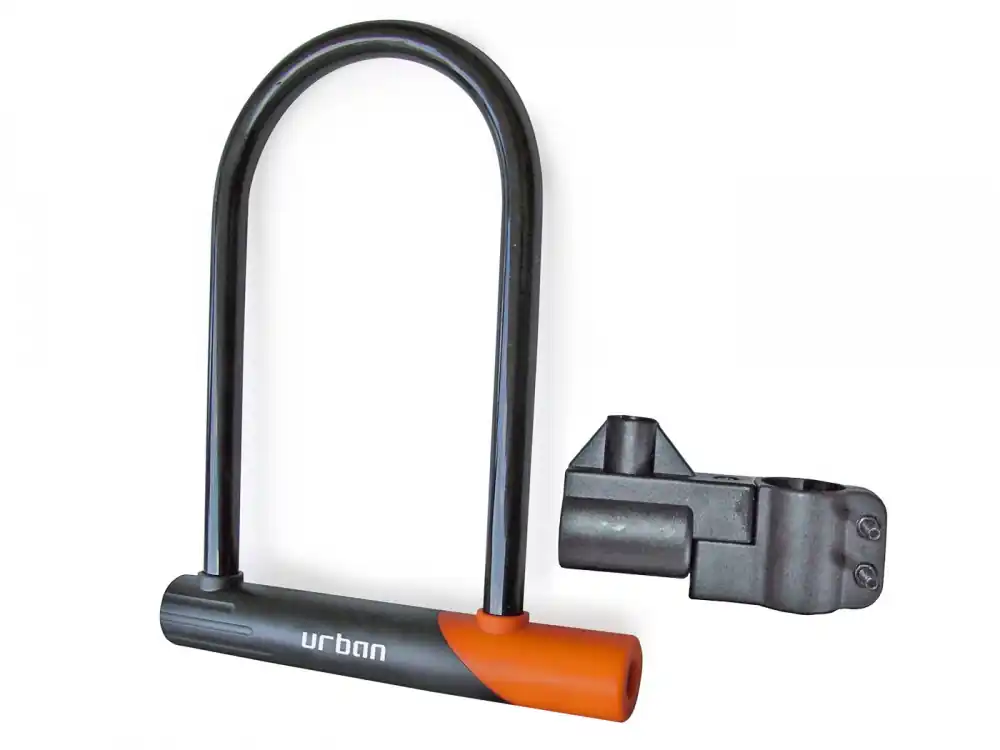 Nur Für Kurze Zeit Bügelschloss Urban Security mit Halter - 105x300mm d=12mm