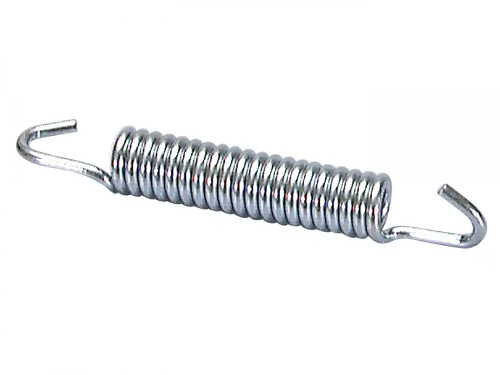 Letzte Chance Feder Auspuff Polini 70mm mit 90° Haken