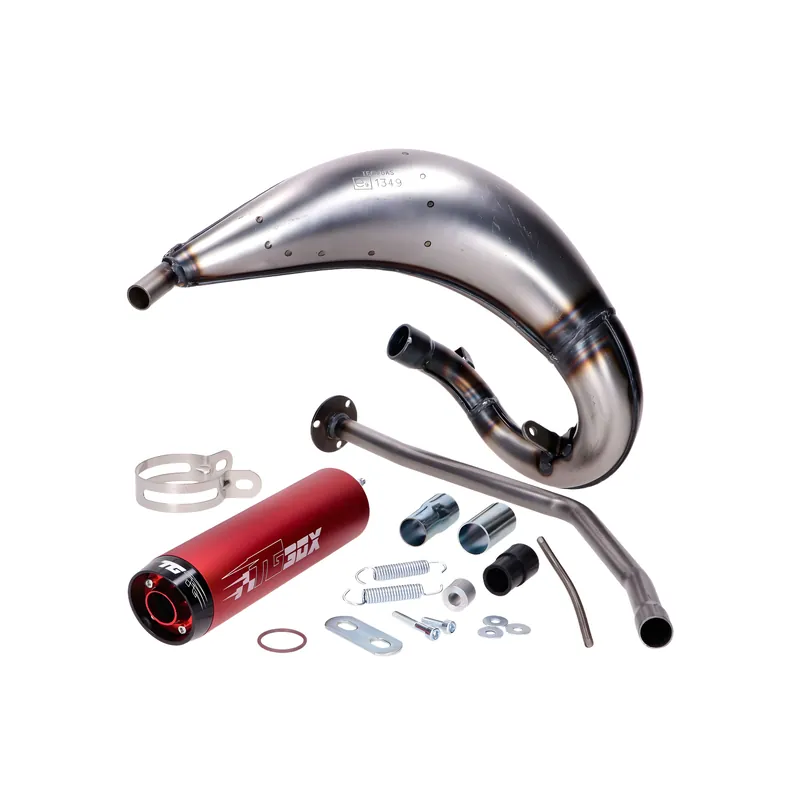 Neue Kollektion Auspuff Tecnigas E-NOX EVO mit Zulassung für Rieju MRT 50ccm