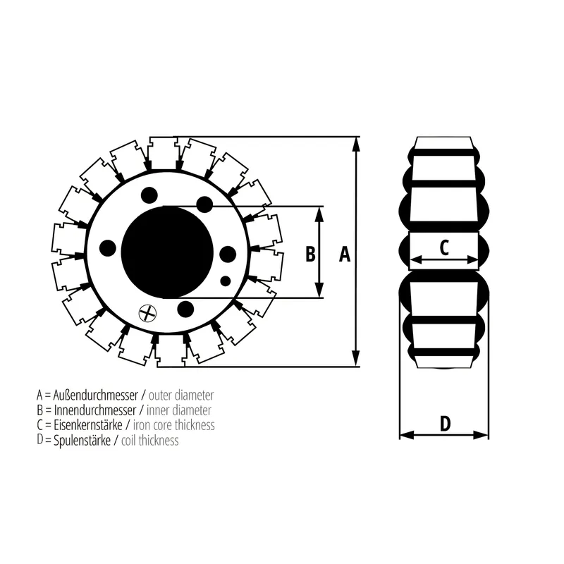 ElectroSport Stator ESG221 Highlight