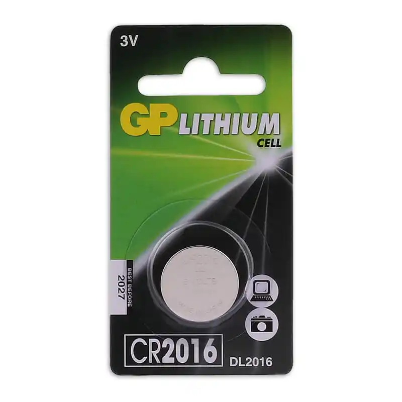 CR2016 Lithium GP Batterie Knopfzelle 3V, 1 Stück Top-Angebot