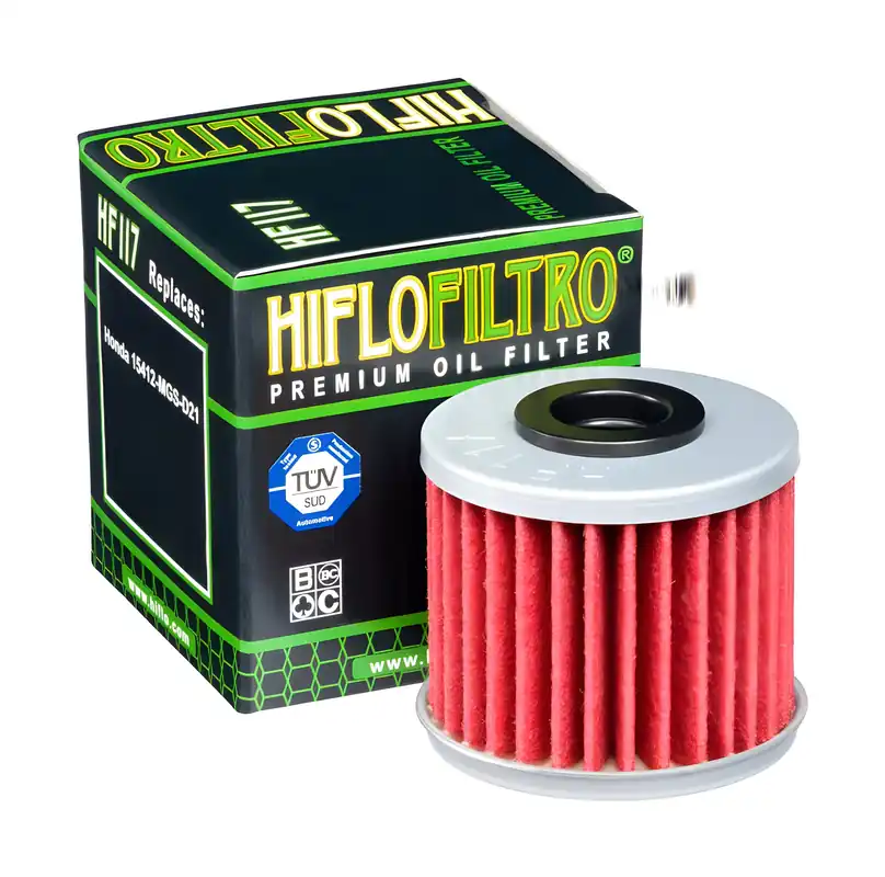 Ölfilter Hiflo HF117 für Honda NC X / S / X-ADV 750 Neue Kollektion