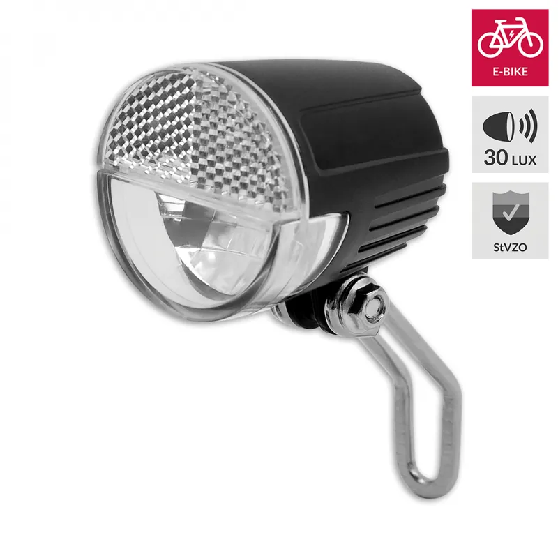 Scheinwerfer Lynx LED E-Bike Fahrradlicht Frontscheinwerfer 30 Lux, 6 - 36V für Elektrofahrräder Bestseller
