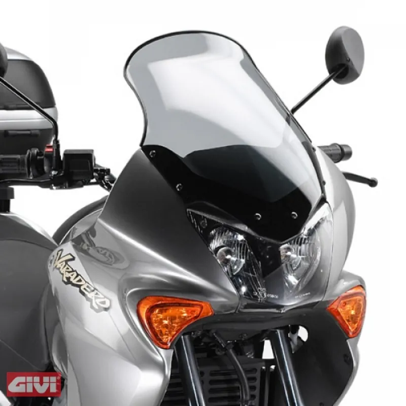 Windschild GiVi getönt 499 x 332mm für Honda XL 125V Varadero Kracherpreis