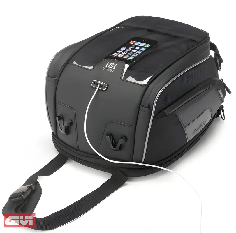 Tankrucksack GiVi XSTREAM-BAG schwarz TANKLOCK 14 - 18 Liter Volumen Angebot