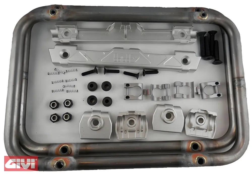Billig Grundträger GiVi universal PL...CAM für OBK...CAM Aluminium Seitenkoffer