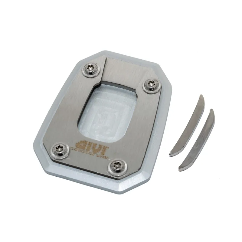 Fuß-Verbreiterung GiVi aus Aluminium und Edelstahl für Original Seitenständer Letzte Chance