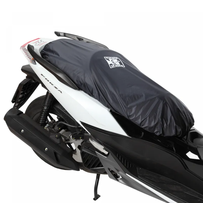 Sitzbankabdeckung Tucano Urbano NANO SEAT COVER Sattel Schutz schwarz 130 x 80cm für Maxi Roller Solange Der Vorrat Reicht