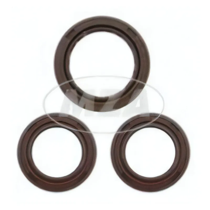 Neu Im Sortiment MZ Set 3x Wellendichtringe NJK - Motor kpl., FPM, braun - ETZ125, ETZ150